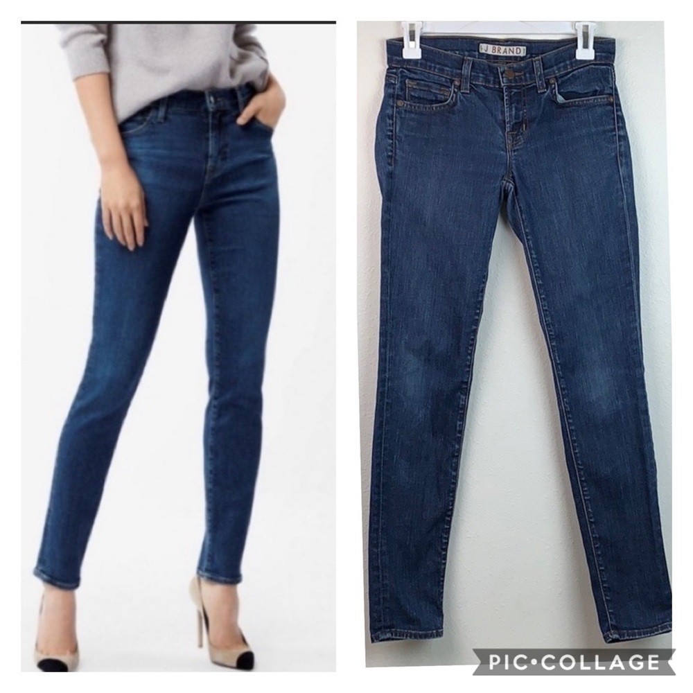 J Brand the skinny Pure wash stretch jeans EUC